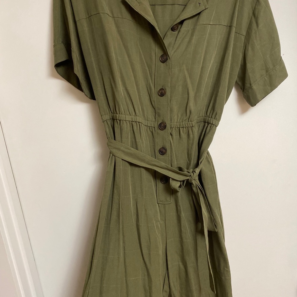 Madewell Short Sleeve Belted Jumpsuit - Picture 6 of 6